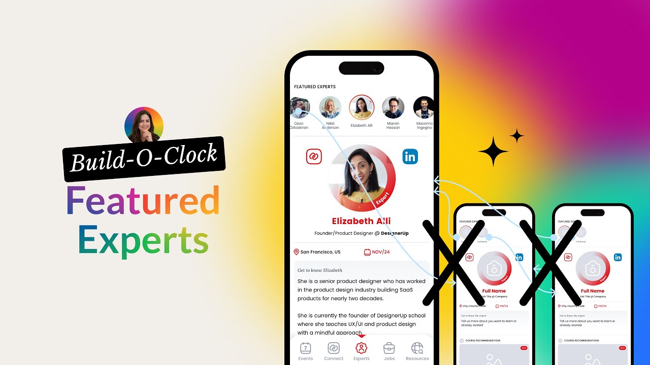App navigation design | Figma, Bravo Studio, Airtable