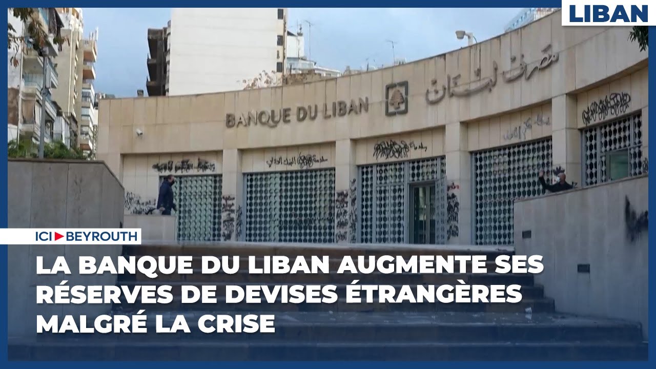 La Banque du Liban augmente ses r&eacute;serves de devises &eacute;trang&egrave;res malgr&eacute; la crise
