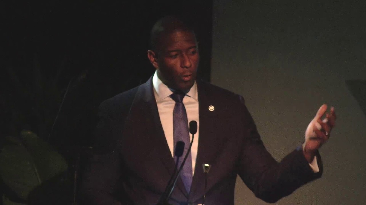 Mayor Andrew Gillum electrifies the crowd at CEH's event (5/17/18)