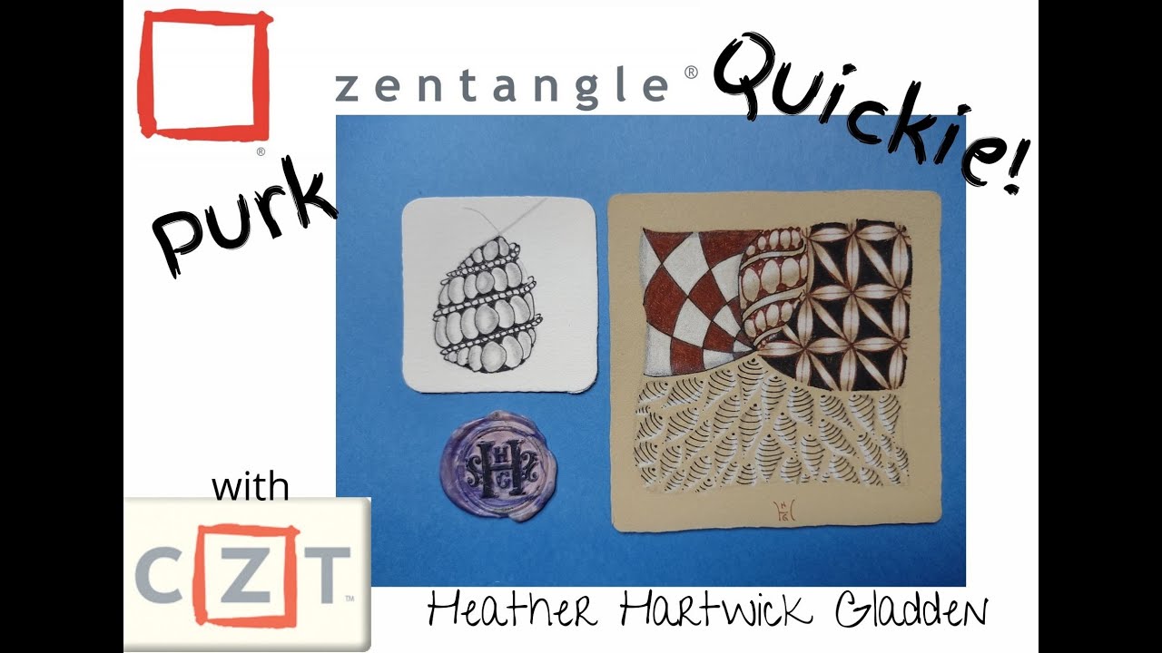 Zentangle® Quickie: Purk