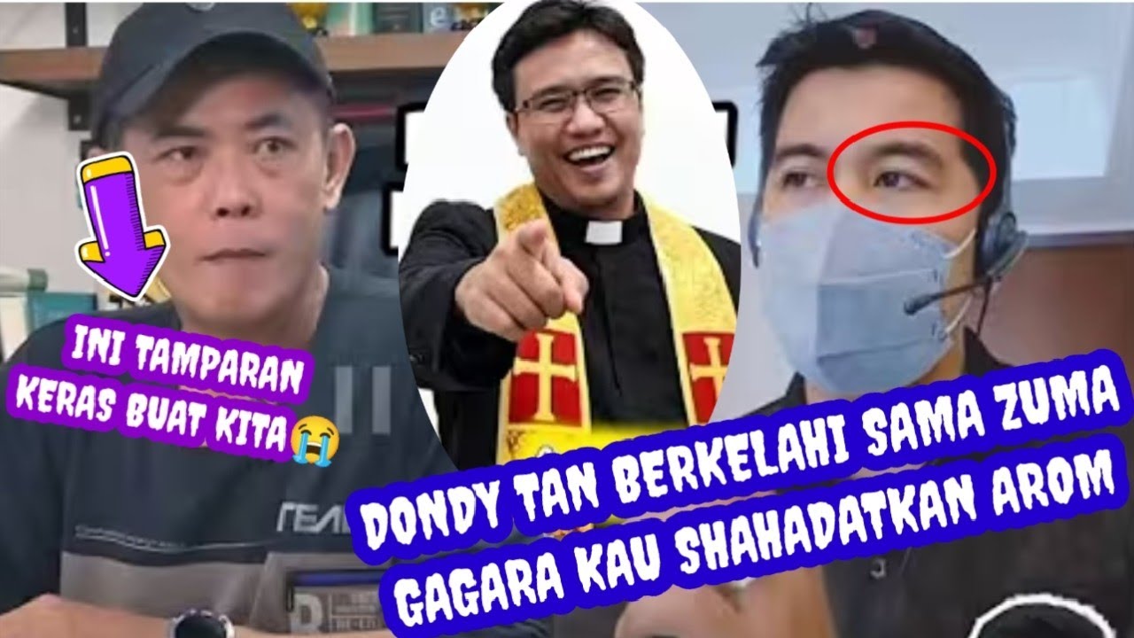 Dondy Tan Ribut dgn Zuma😂 Gagara Kena Tipu Si Pendeta Arom Palsu‼️