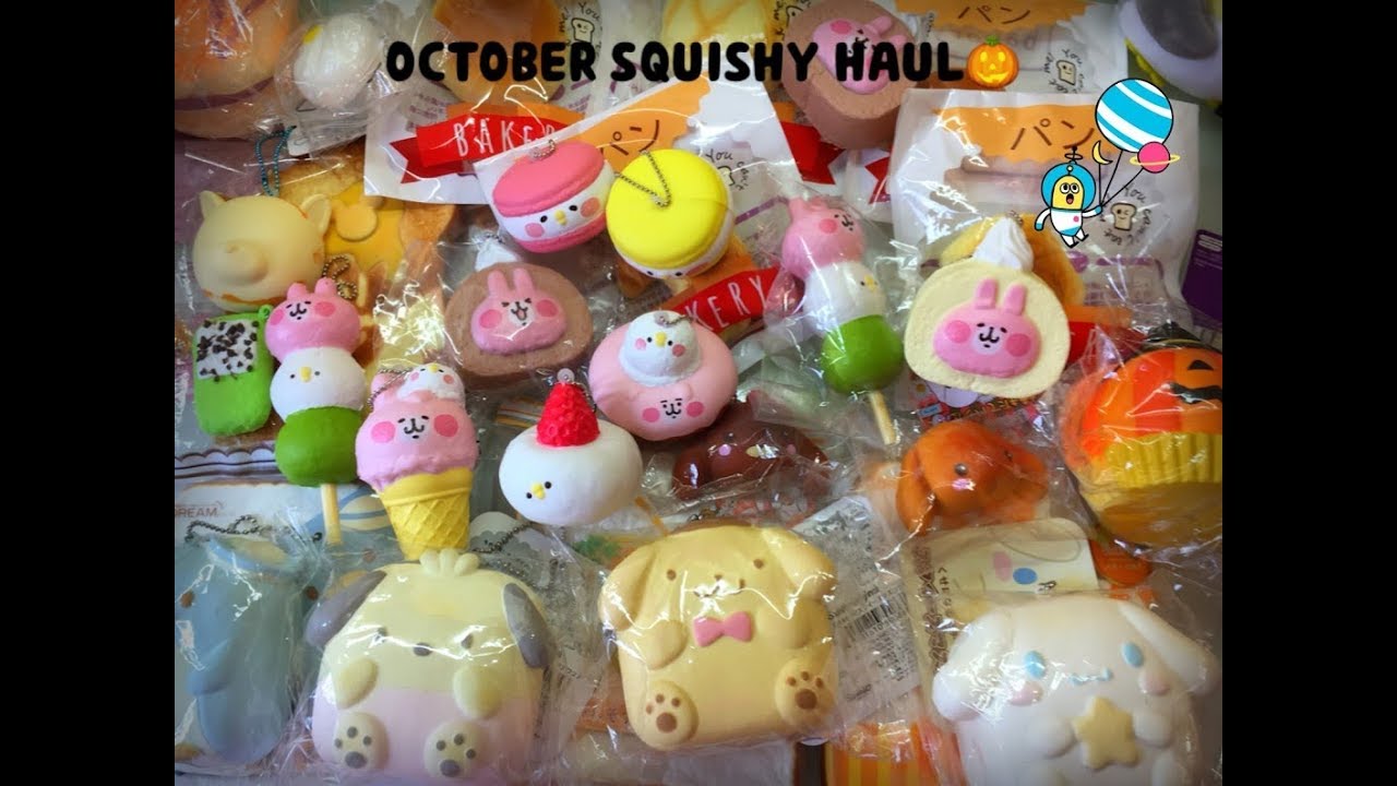 OCTOBER SQUISHY HAUL🎃