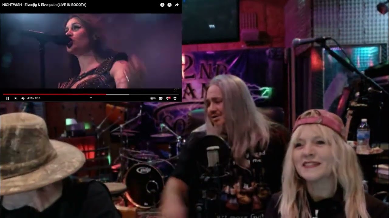 Nightwish - Elvenjig and Elvenpath  [Live in BogotaReaction