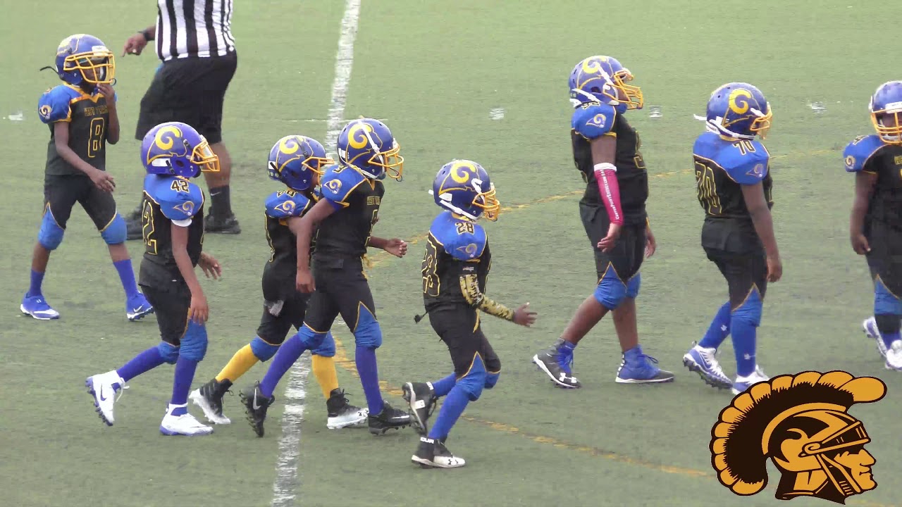 Westside Steelers vs. West Seven Rams (D-Team) Game Highlights (8-18-2018)