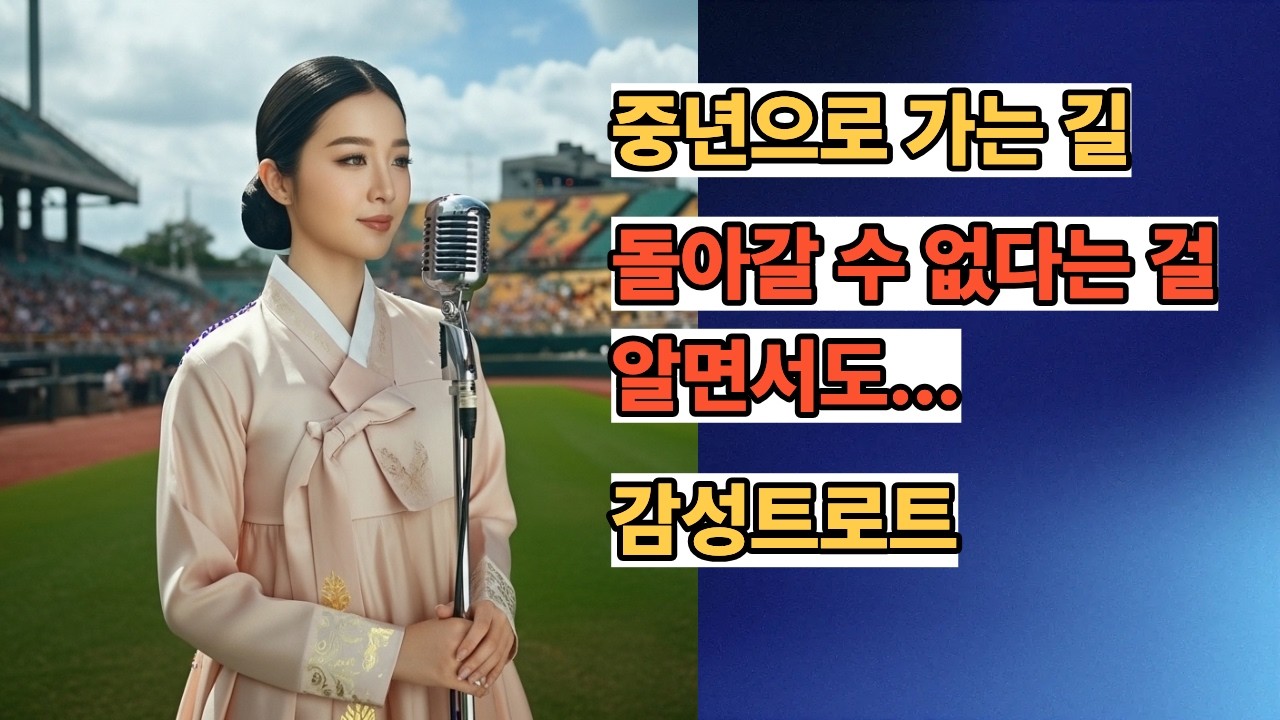 중년으로 가는 길｜괜찮다 말해온 세월의 끝｜눈물 나는 한국 감성트롯