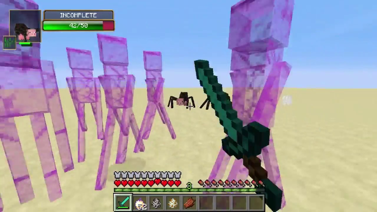 Minecraft Mod Mutant Yaratıklar - Mutant Creatures