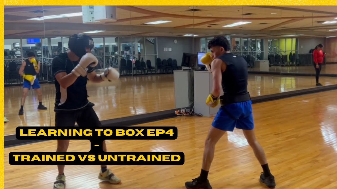 Trained Boxer vs Untrained Fighter (Learning To Box Ep.4)