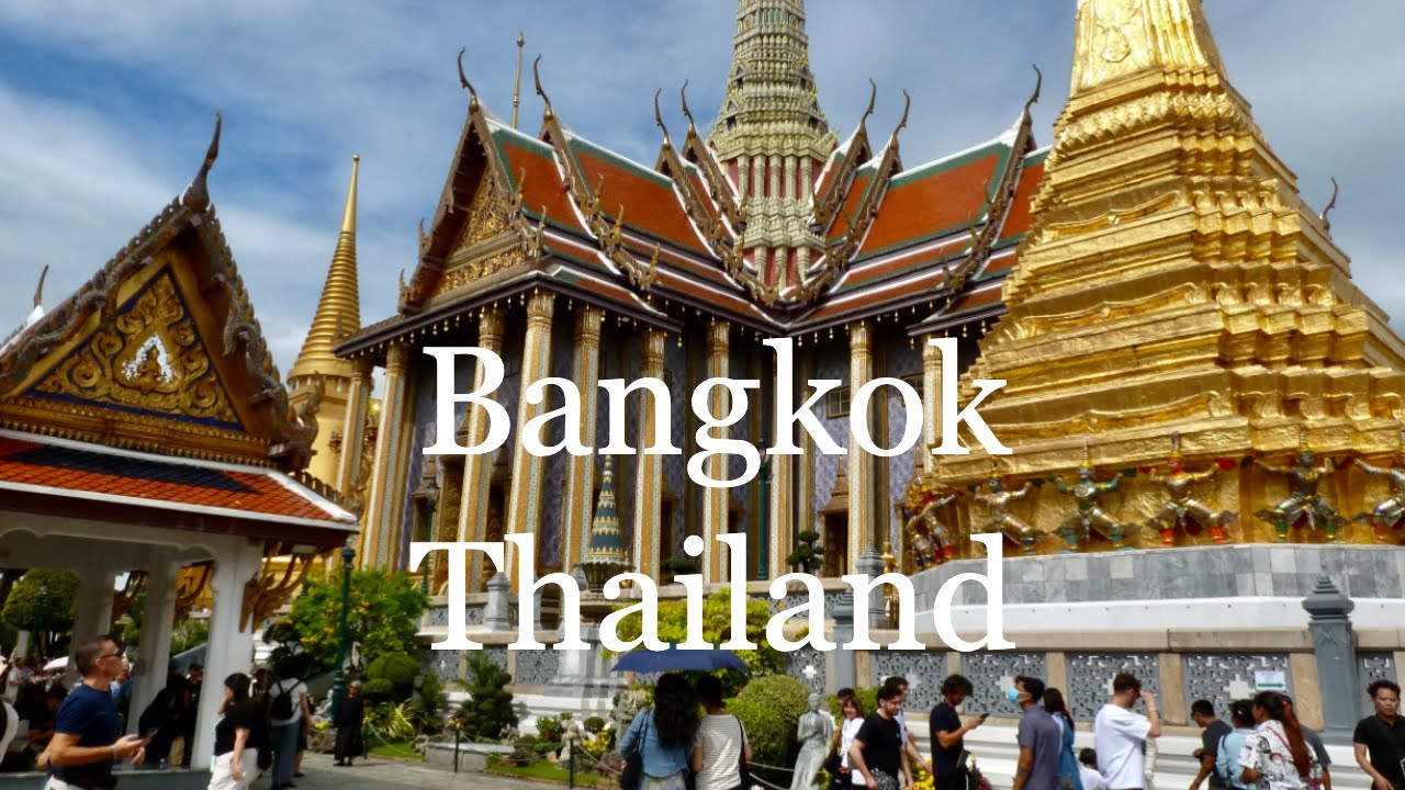 Rundgang in Bangkok Thailand - Sehenswürdigkeiten 4K HDR