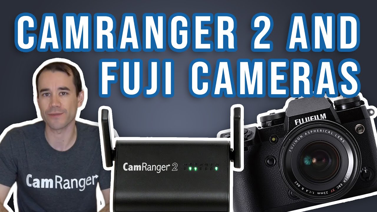 Setup for fast wireless tethering with a Fujifilm X-H1