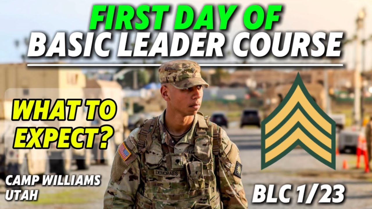 FIRST DAY OF BLC in Camp Williams, UTAH!! | What to expect!!