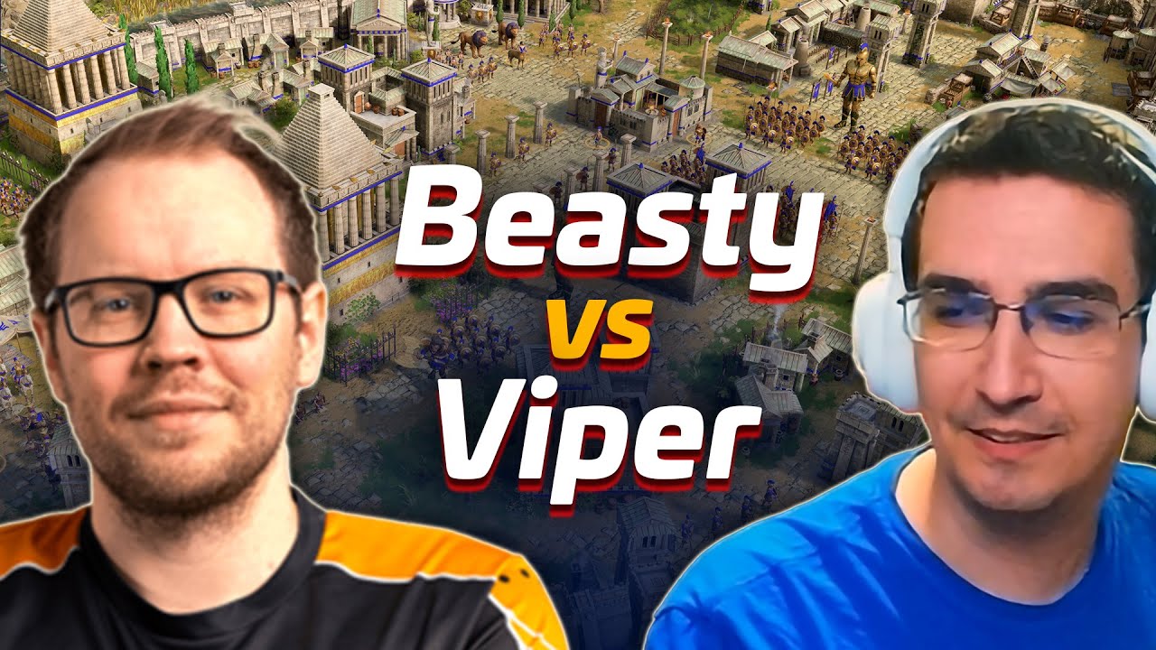 Beasty vs TheViper & Soldier in Age of Mythology!