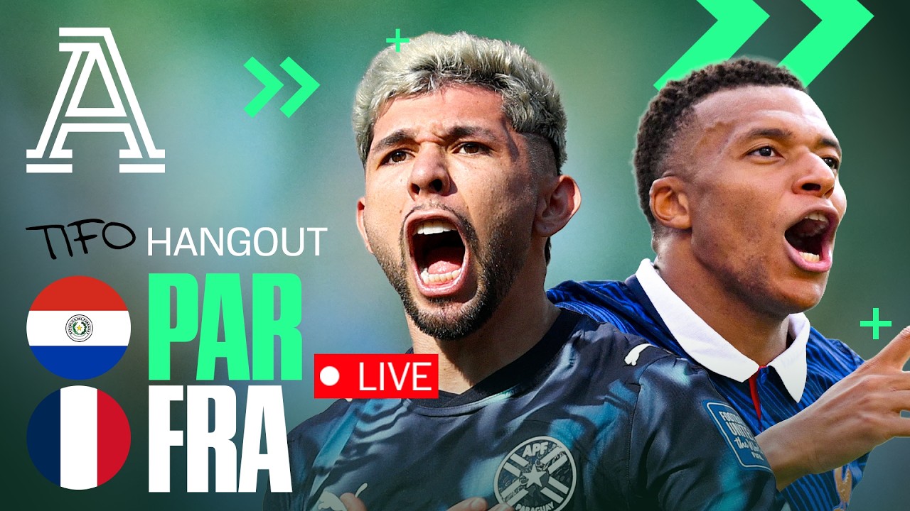 Paraguay vs France Live Watchalong | @TheAthleticFC x @Tifo World Cup Clubhouse