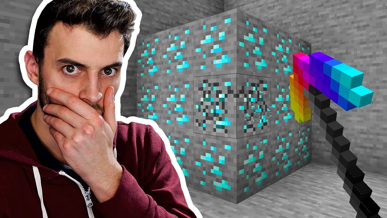 Minecraft Hardcore, но у меня идеальная кирка