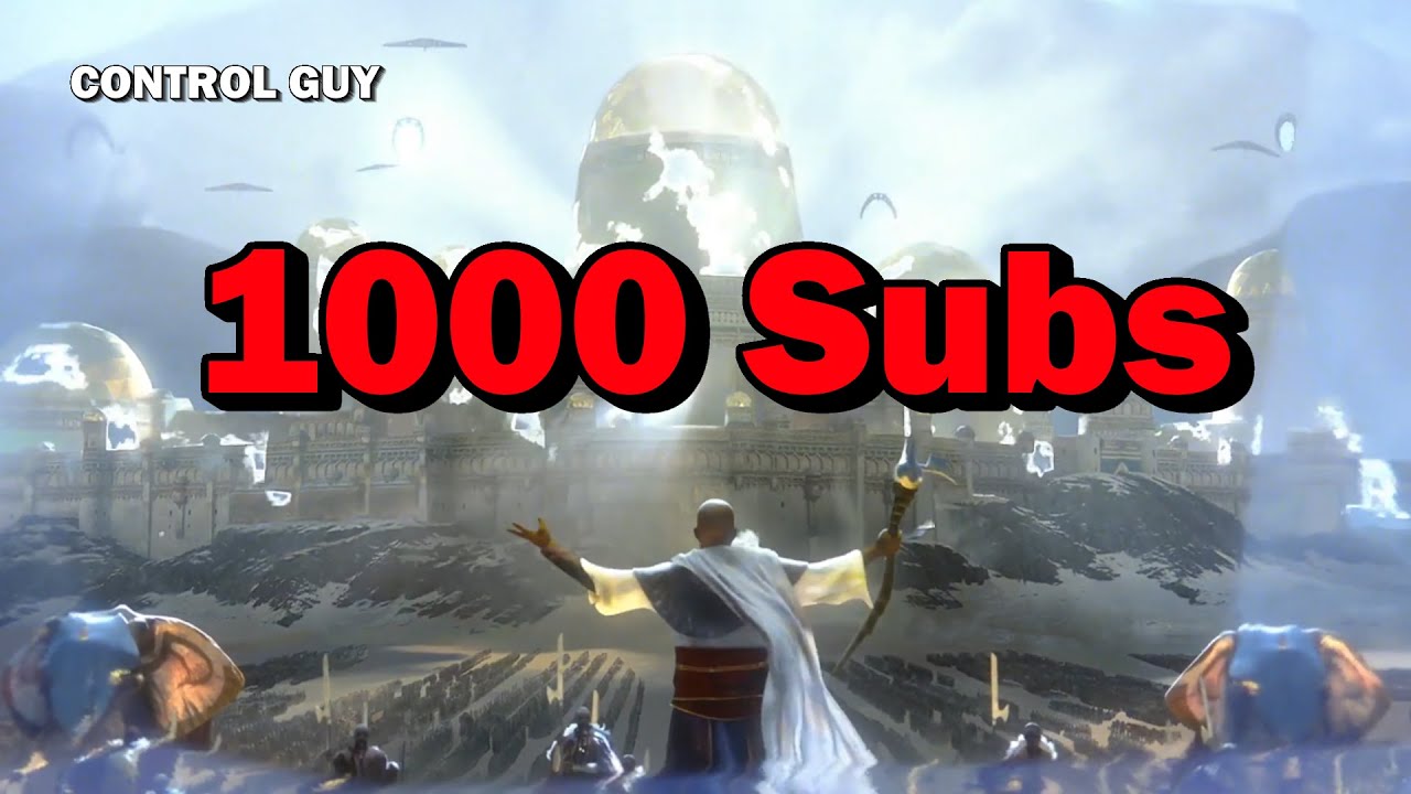 Thank You! We did it! 1000 subs! What's next?