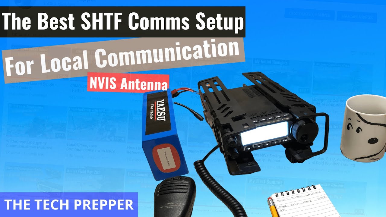 Лучшая настройка SHTF-коммуникаций для региональных и местных коммуникаций &mdash; NVIS