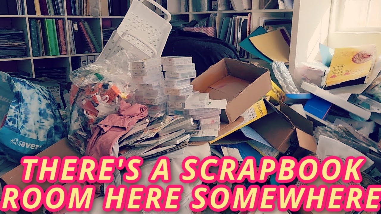 SAVING MY SCRAPBOOK ROOM | So Many Supplies | w/ @ABeautifulMessExtremeCle-zl1wp & @reallifewithali