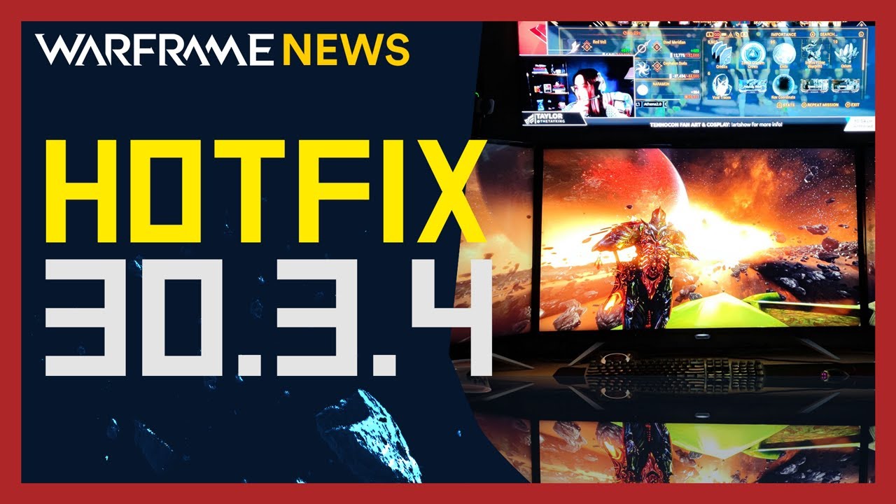 All Changes & Fixes with Warframe Hotfix 30.3.4