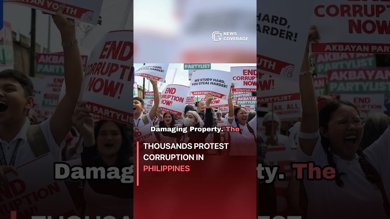 Breaking News: Thousands protest corruption in Philippines 