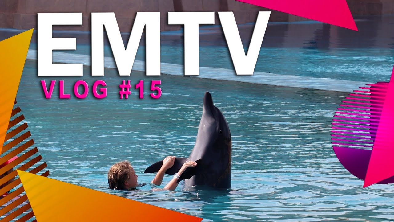 EMTV Vlog#15 - Swimming with the Dolphins @Atlantis the Palm
