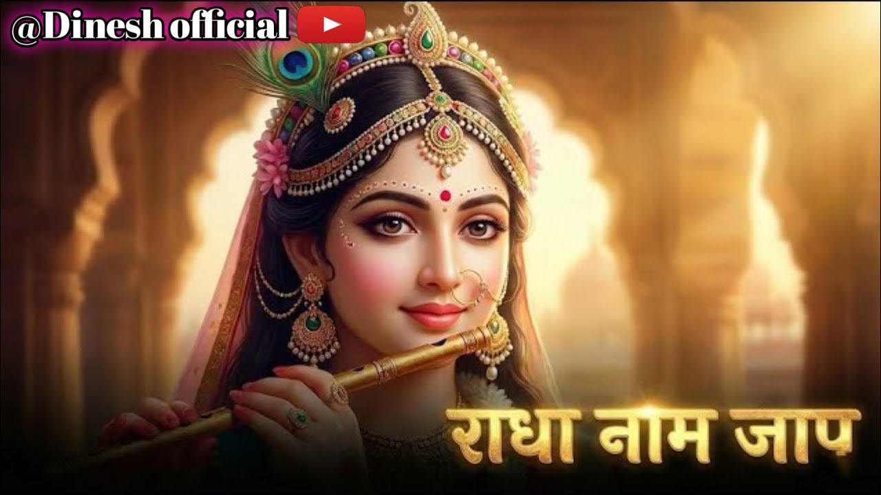 राधा नाम जाप | Radha Naam Jaap | मन को शांति देने वाला भजन #BhaktiSong#RadheRadhe#ShyamRadha