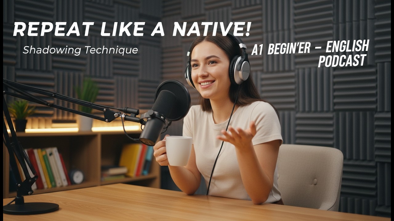 Improve Your Pronunciation with Shadowing | English Listening Practice