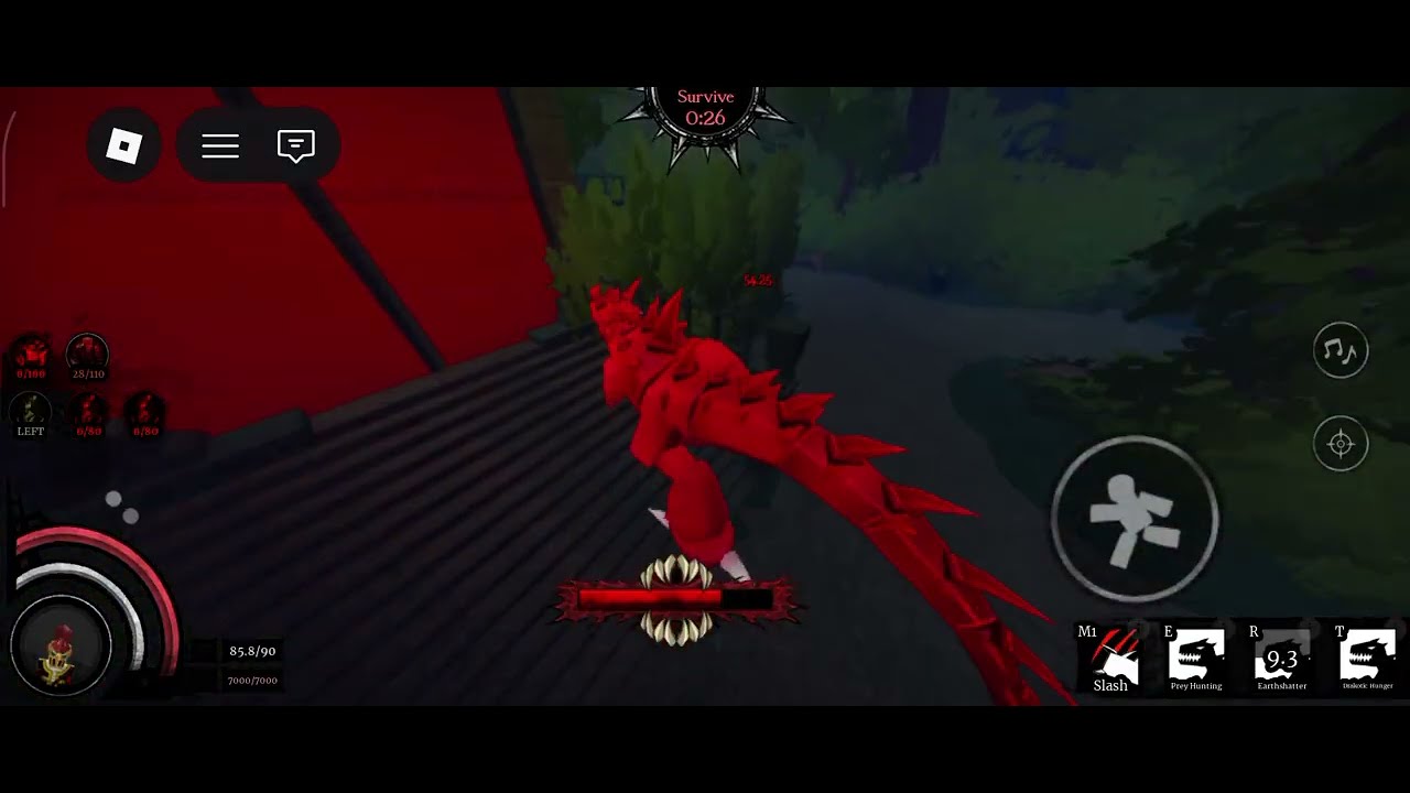 Uma partida de terror realm ( gameplay de KILLER drackobloxer)