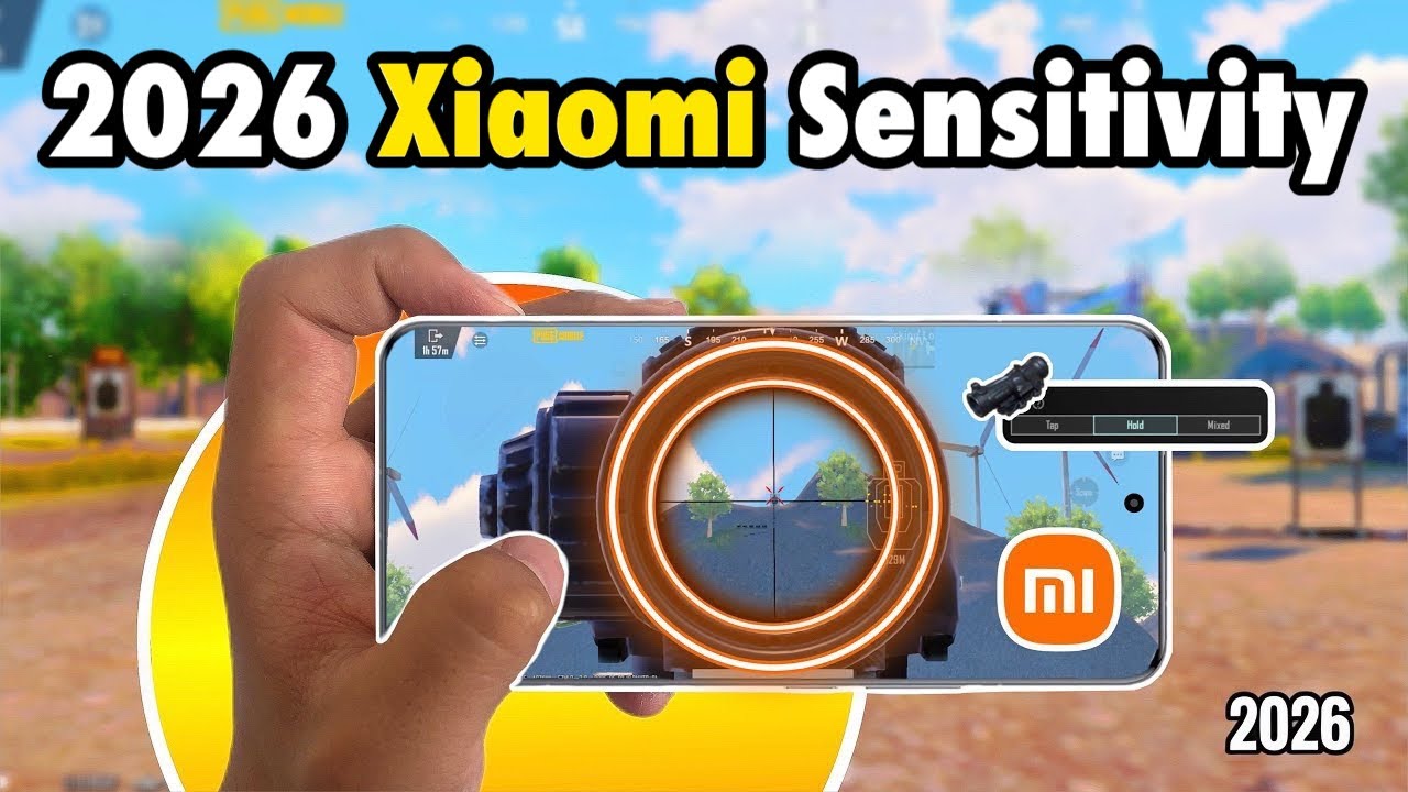 Pubg mobile sensitivity settings 2026 Xiaomi 💥 best sensitivity + code ✅ copy & use!