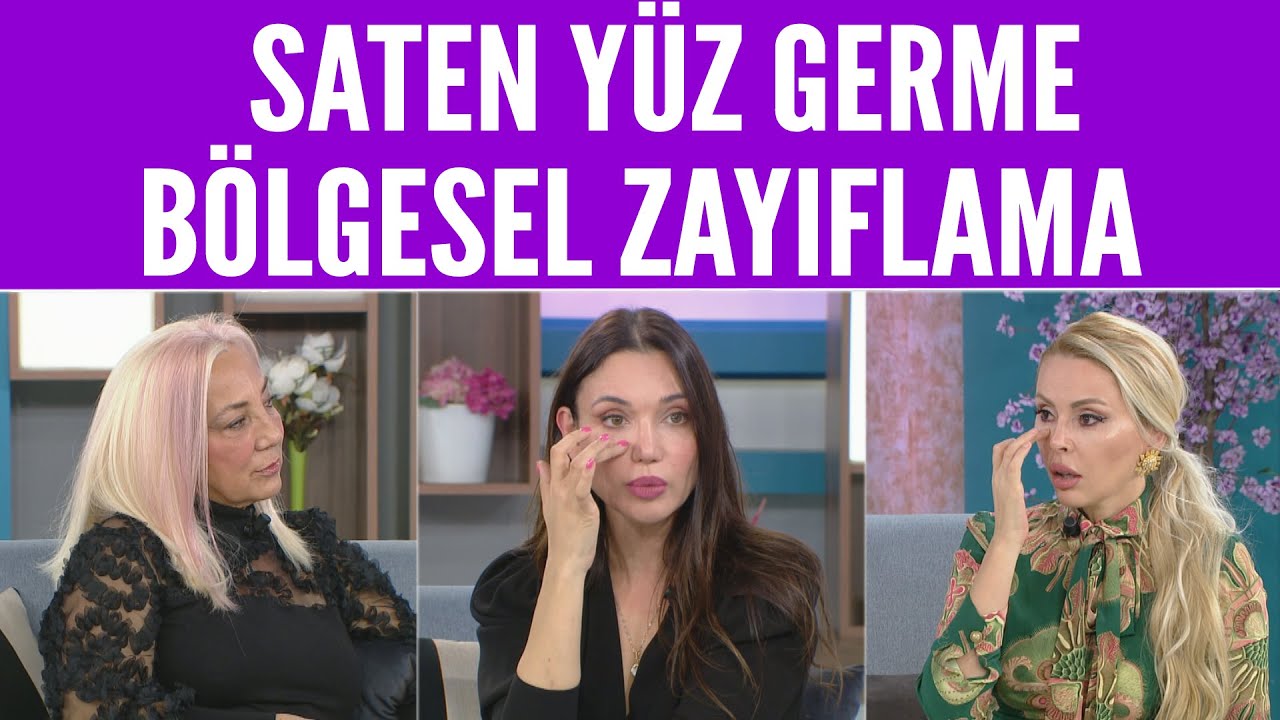 Saten Yüz Germe ile göz çevresi kırışıklıkları giderilir mi?
