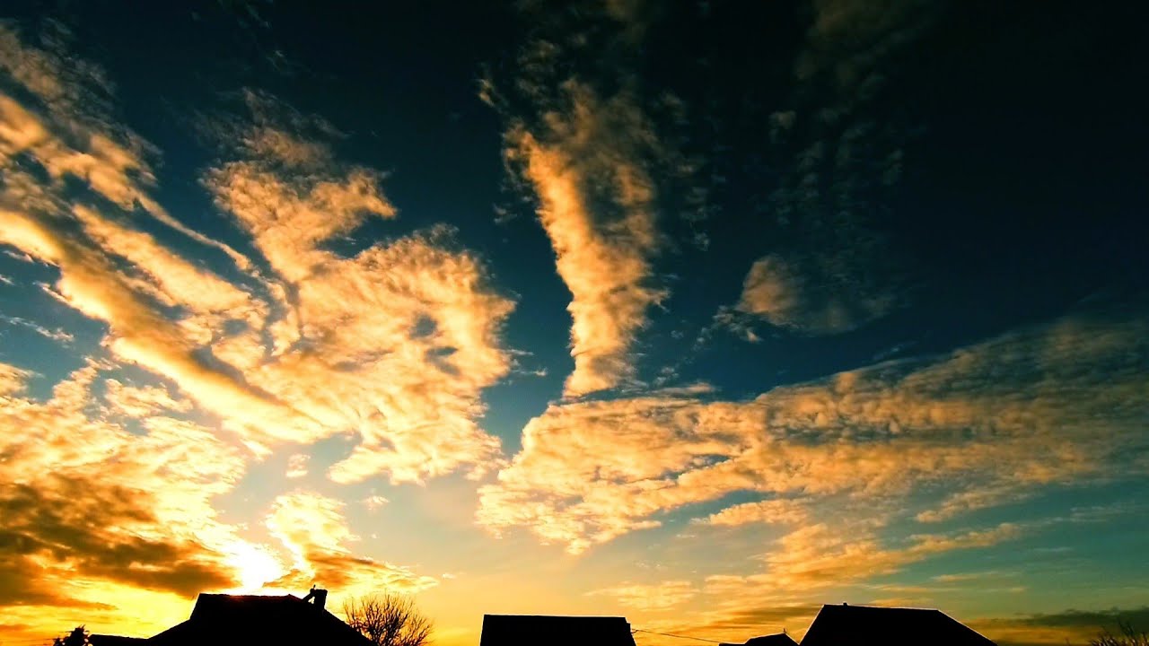 👉 Free Sunset Sky Video 🌇 | Clouds Timelapse (No Copyright) Ep.11