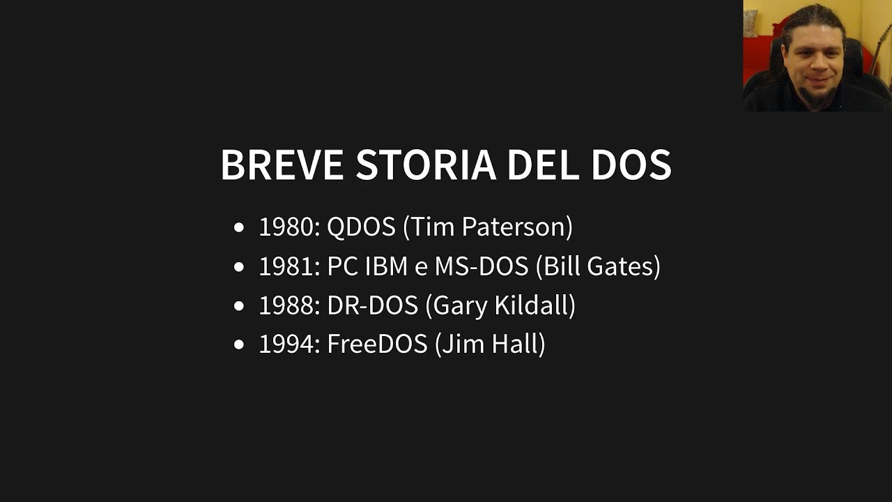 DOS su sistemi moderni