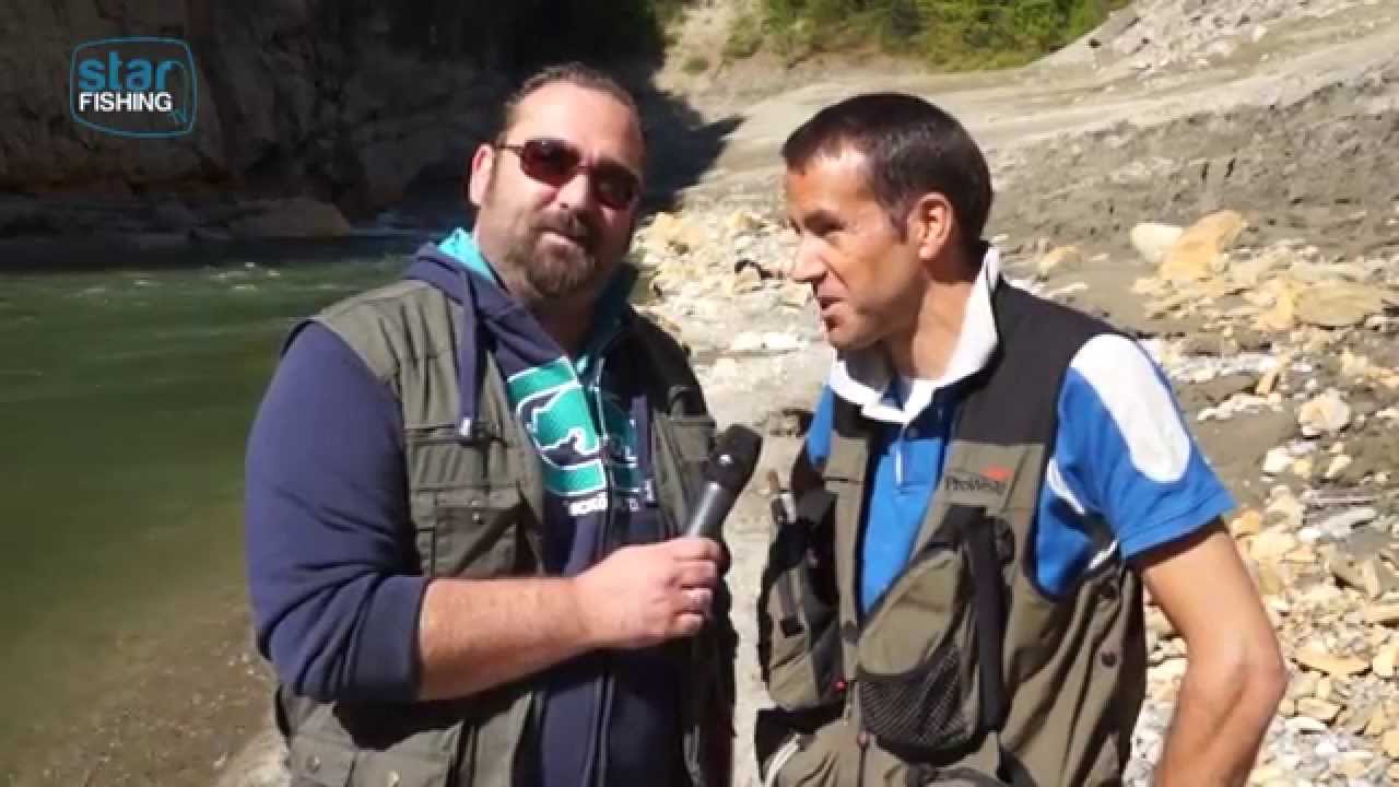 Pesca in Trentino sul torrente Noce (2° parte) - Star Fishing TV