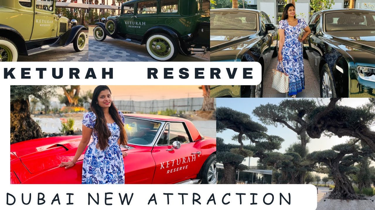 KETURAH RESERVES Meydan ඩුබායි |new hotspots Dubai |Amazing view |Nature 🌳 |Classic | Modern Car