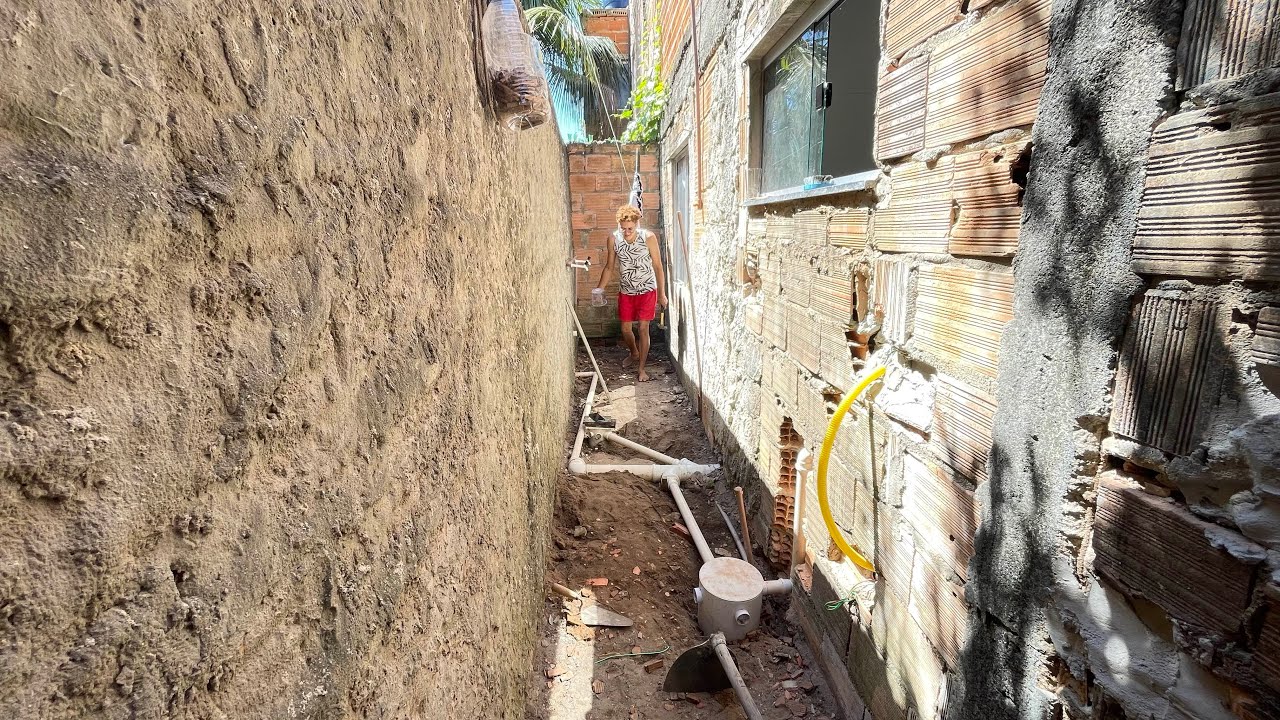 Fiz o piso da minha área de serviço SOZINHO/ e o resultado foi chocante 