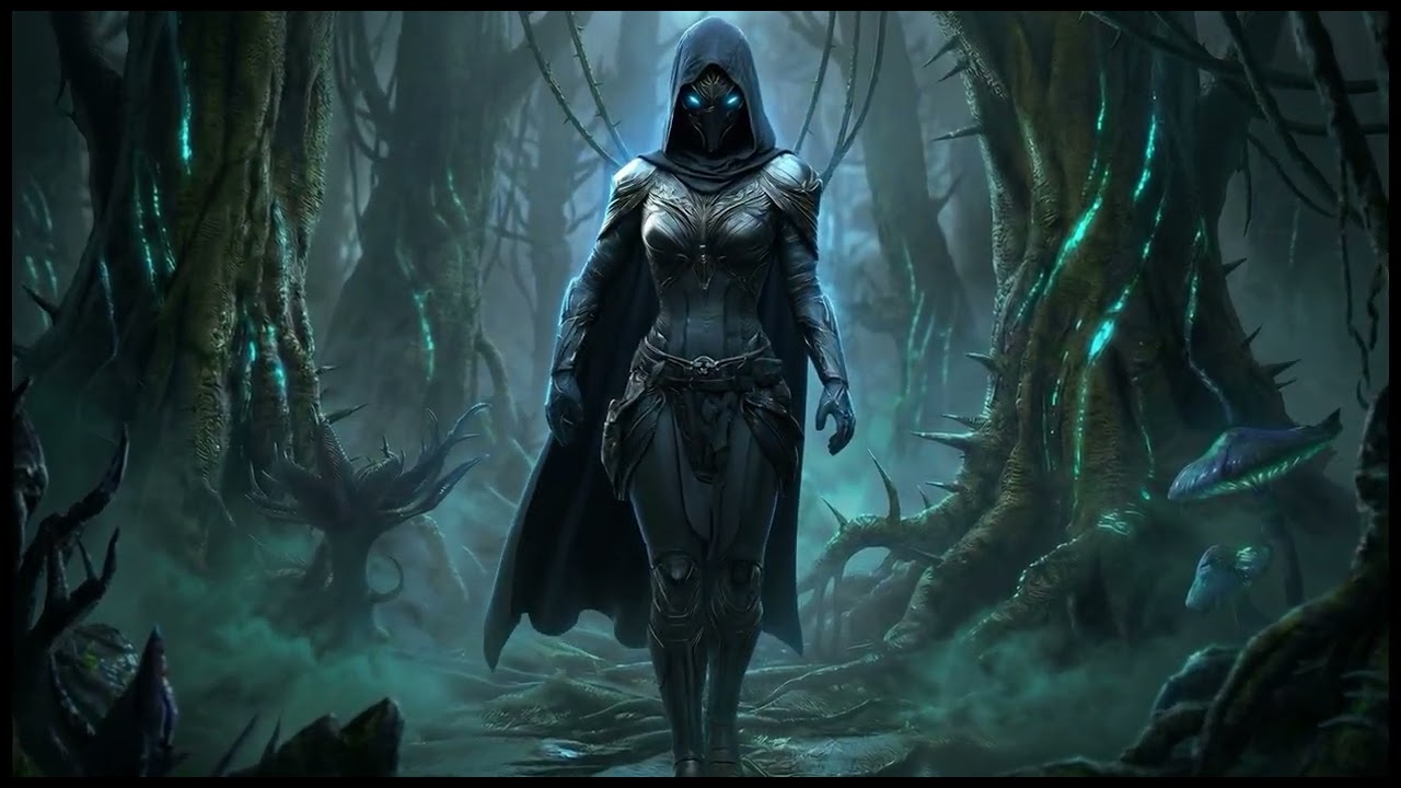 Arenestra - The Assassin: Glowing Eyes, Deadly Purpose