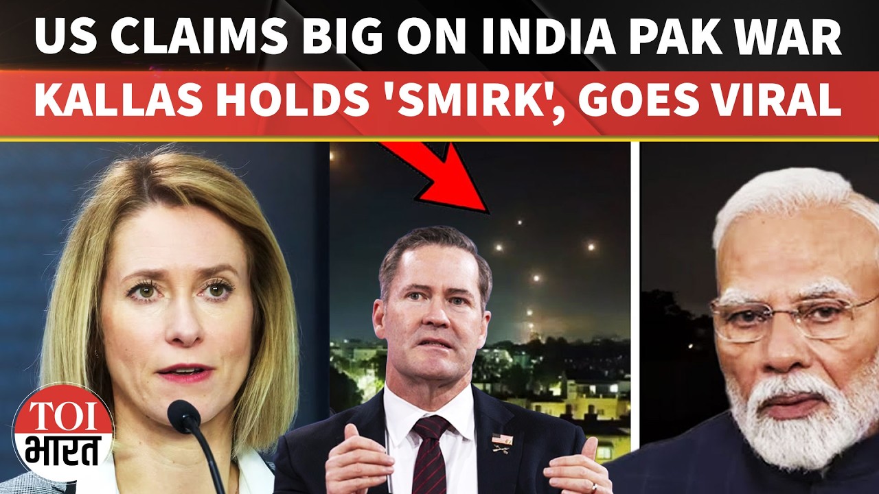 US Envoy Mike Waltz Links India-Pak War To American Role, EU VP Kaja Kallas' Reaction Goes Viral