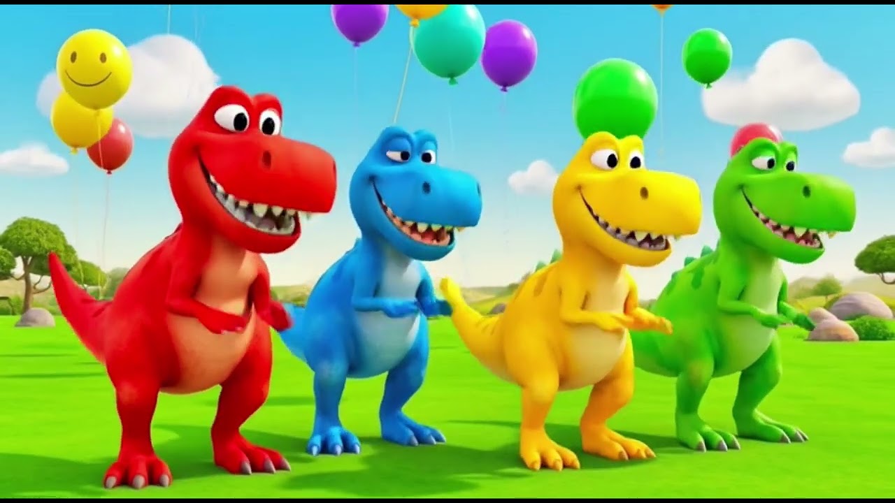 Dino Dance Adventure 🦕  Fun Dinosaur Song for Kids  by star spriggle kids