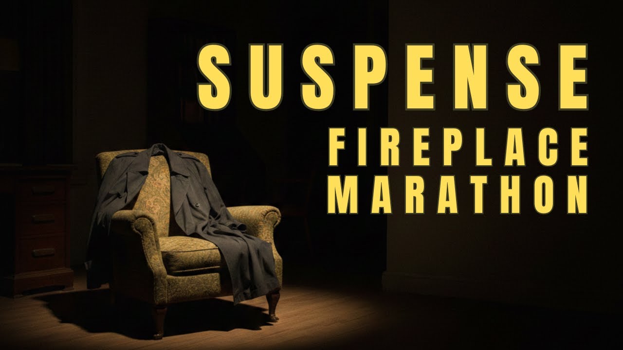 Fireplace Marathon - Suspense | Classic Old Time Radio For Sleep