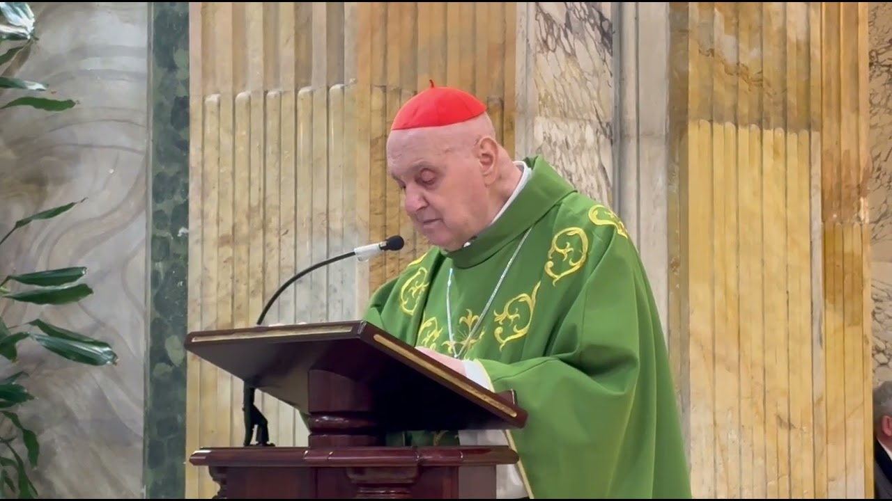 OMELIA 18 GENNAIO 2026 - CARDINAL ANGELO COMASTRI