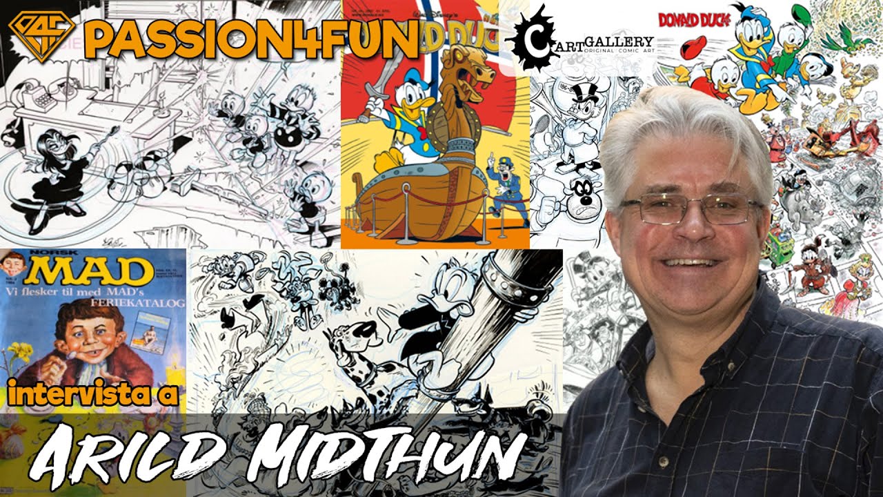 Intervista al grande ARILD MIDTHUN presso la CArt Gallery di Roma