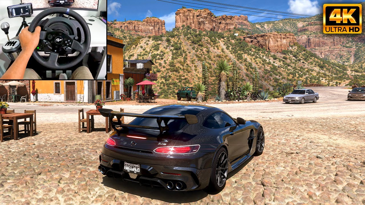 Mercedes-AMG GT Black Series | Forza Horizon 5 | Thrustmaster T300RS gameplay