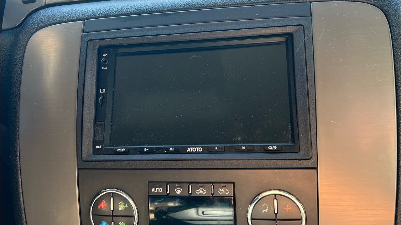 Atoto F7 double din Steering Wheel Controls with PAC RP5-GM31