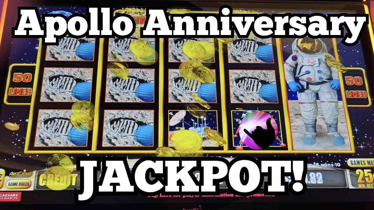 Apollo Anniversary JACKPOT! High Limit Slots at Harrah's Atlantic City!