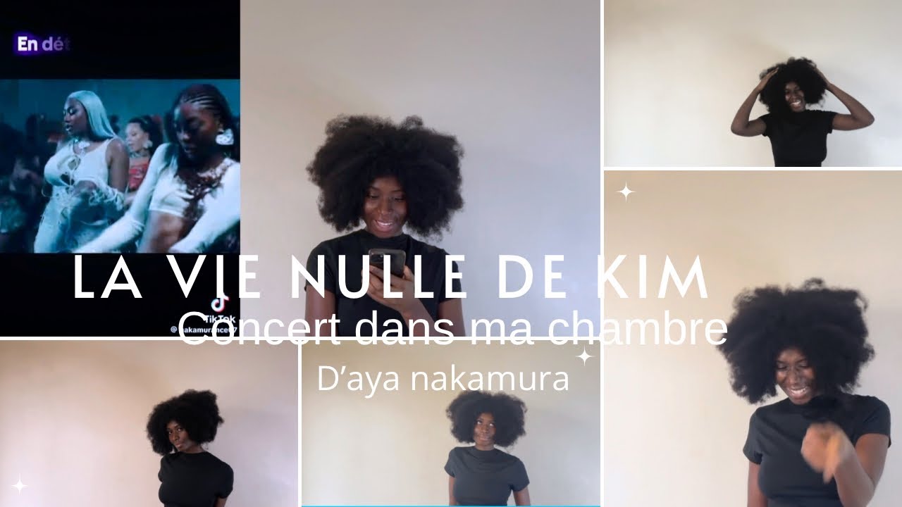 #vlogmas 7 La vie nulle de Kim : Concert @AyaNakamura  dans ma chambre 