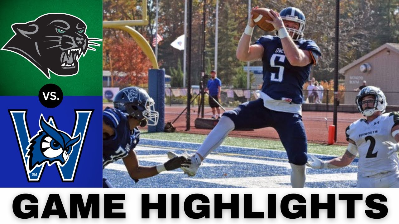 Westfield State Football vs. Plymouth State - HIGHLIGHTS - 10/28/23