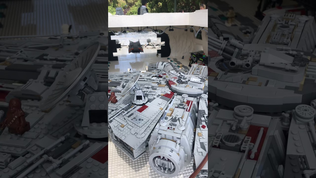 My Gigantic Lego Hoth MOC at the 2018 Star Wars Days at Legoland California