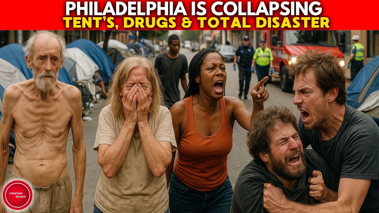 Philadelphia is COLLAPSING: Tent’s, Drugs & Total Disaster | Homeless in America