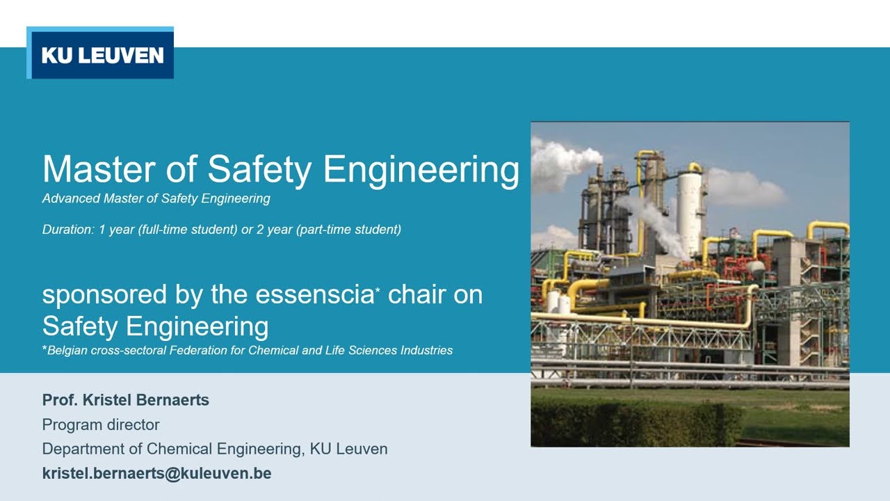 2023 Master of Safety Engineering audio