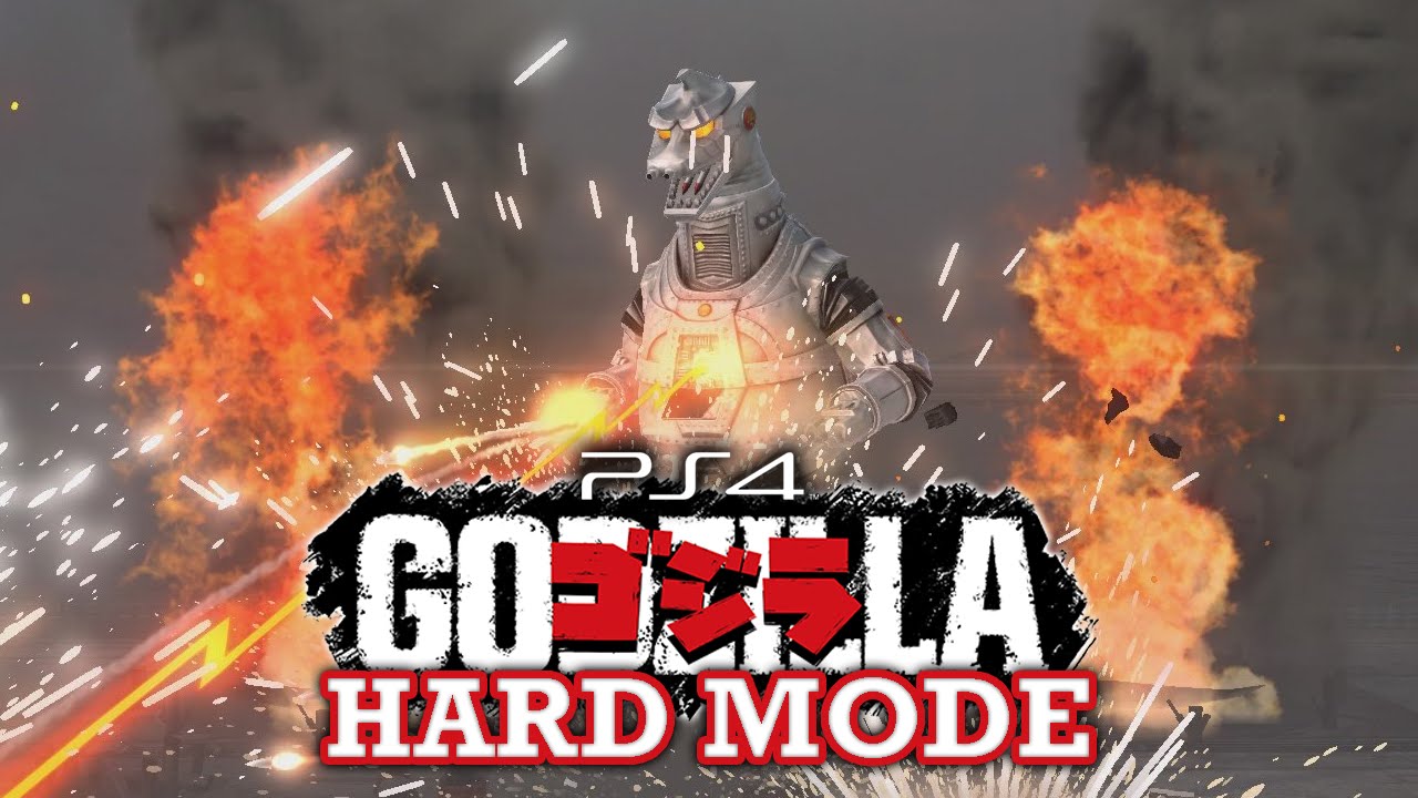Mechagodzilla Hard Mode Longplay - GODZILLA [PS4]