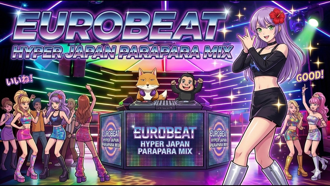 【ユーロビート】EUROBEAT DJ Kenichi Hyper Japan ParaPara Mix【パラパラ】