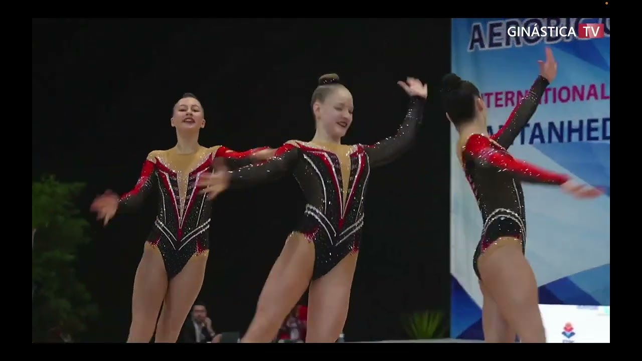 LITUANIA (LTU 1)- TRIO AGE GROUP qualifications  Aerobic gymnastic Fig open 2024, CANTANHEDE